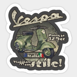 Travel in Style - Vintage Sticker